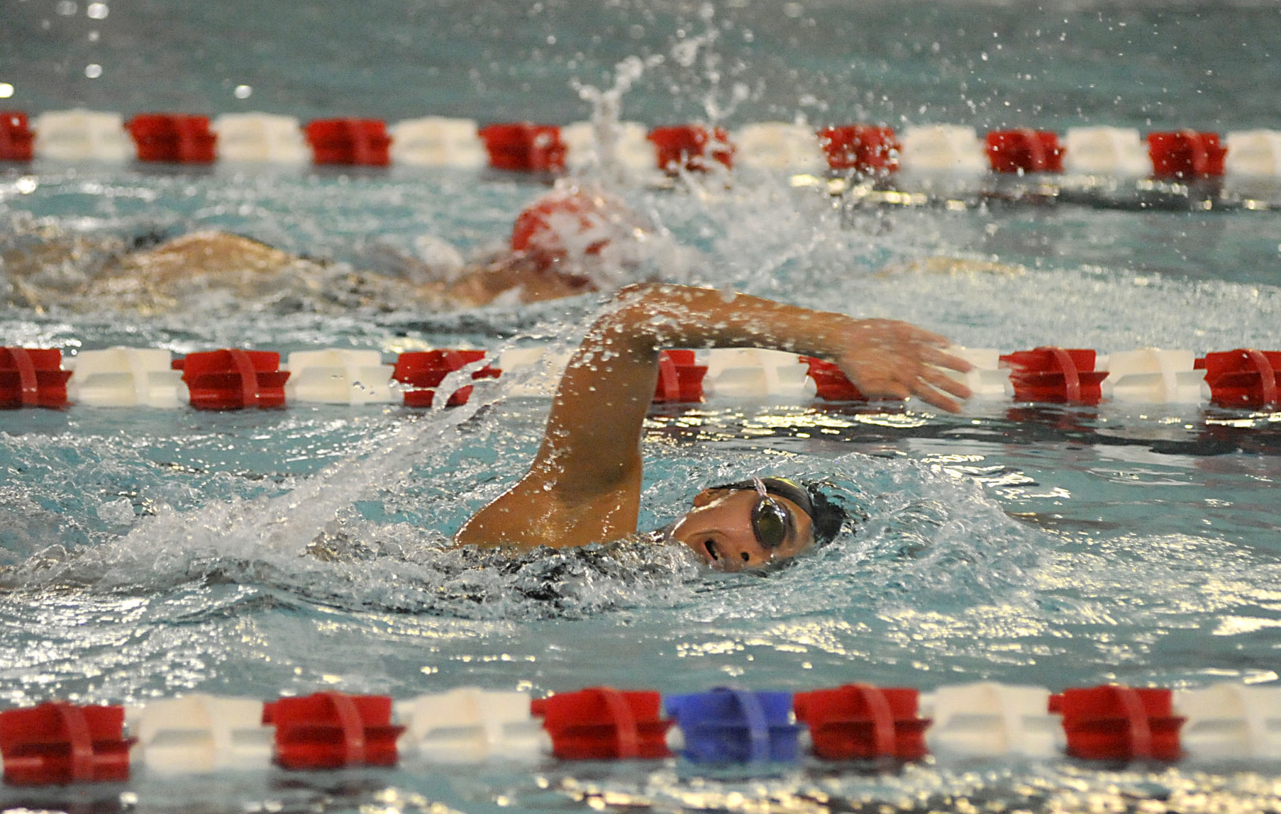 Case vs. Horlick girls swimming